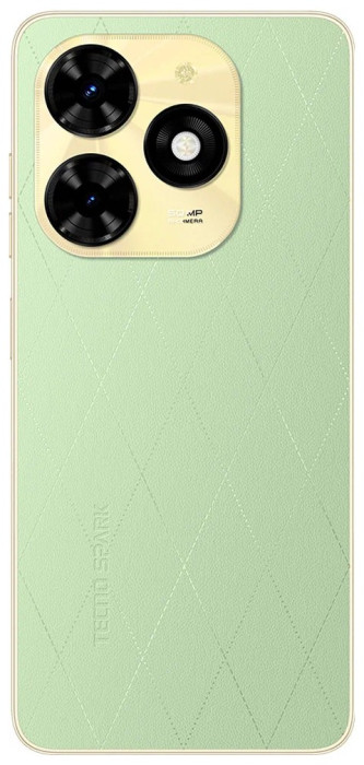 Смартфон Tecno Spark 20C 4/128GB Зеленый (Magic Skin Green) EAC