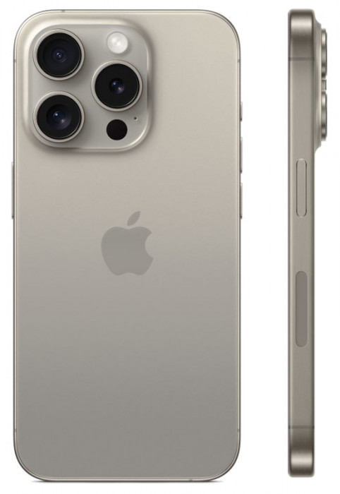 Смартфон Apple iPhone 15 Pro 128GB Титан (Natural Titanium)