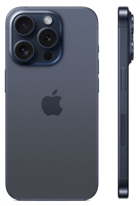 Смартфон Apple iPhone 15 Pro 128GB Синий (Blue Titanium)