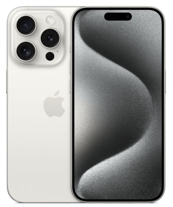 Смартфон Apple iPhone 15 Pro 128GB Белый (White Titanium)