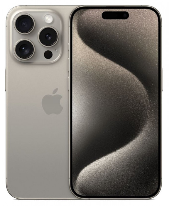 Смартфон Apple iPhone 15 Pro 256GB Титан (Natural Titanium)