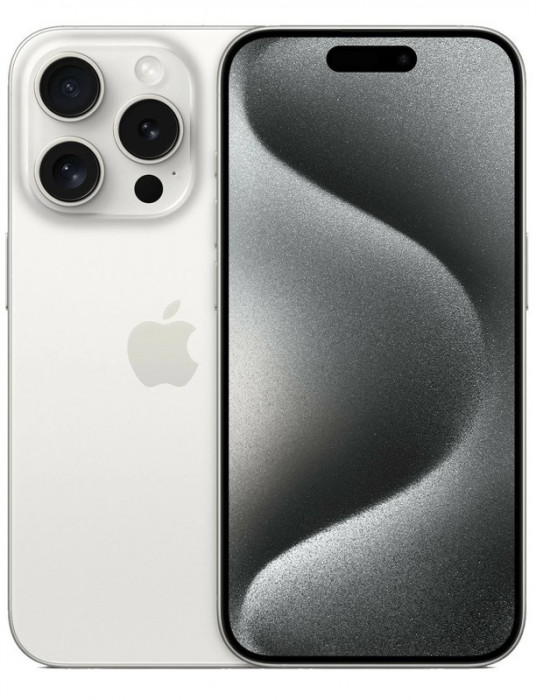 Смартфон Apple iPhone 15 Pro 256GB Белый (White Titanium) DualSim