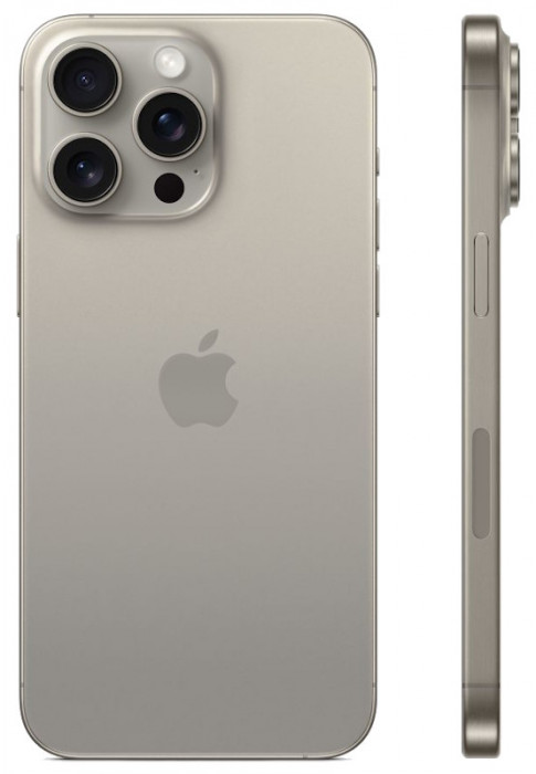 Смартфон Apple iPhone 15 Pro Max 512GB Титан (Natural Titanium)