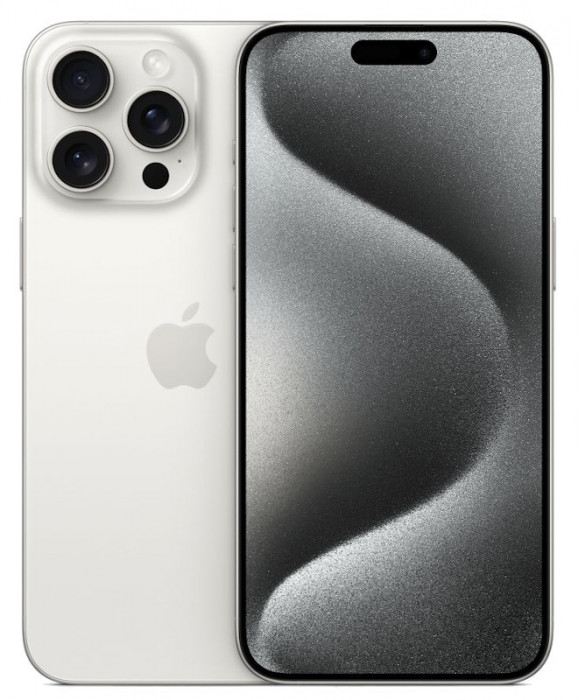 Смартфон Apple iPhone 15 Pro Max 512GB Белый (White Titanium)