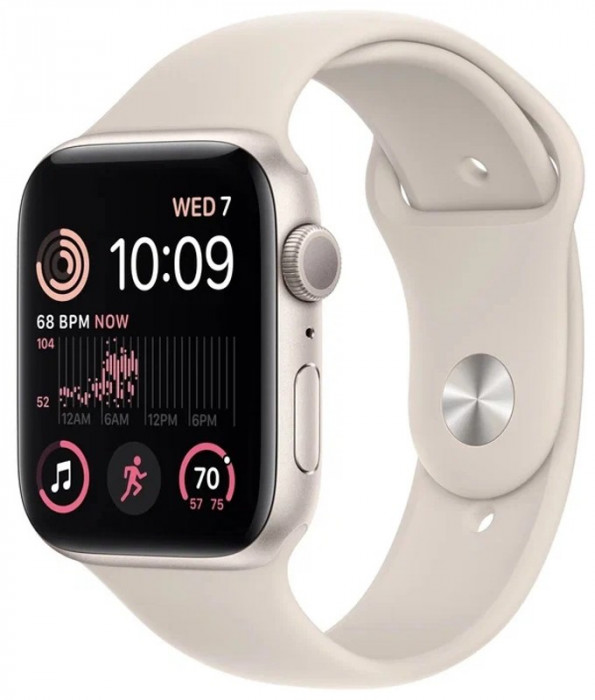 Умные часы Apple Watch SE 2023 40mm Aluminum Case with Sport Band Cияющая звезда