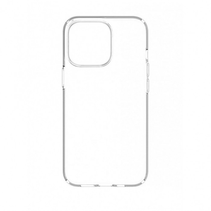 Чехол накладка Gurdini силикон противоударный для iPhone 14 Pro Прозрачный