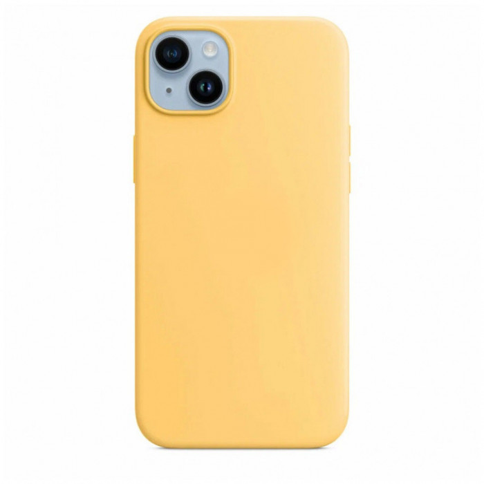 Чехол Silicone Case для iPhone 14 Pro Желтый (Sunglow)