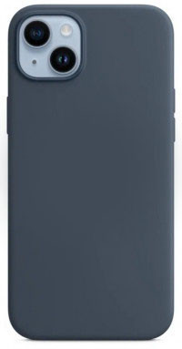 Чехол Silicone Case для iPhone 14 Pro Синий (Storm blue)