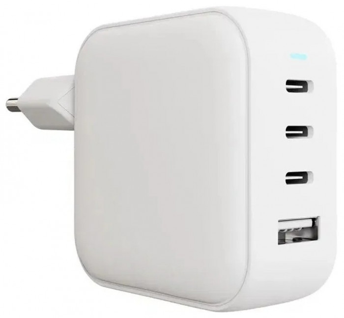 Сетевое зарядное устройство VLP G-Charge 100Вт 3 USB-C+USB-A PD QC белый