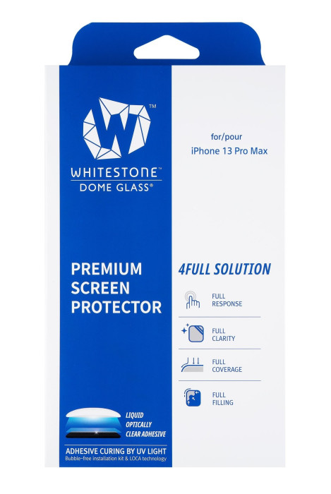 Защитное стекло Whitestone Dome glass для iPhone 14 Plus/13 Pro Max