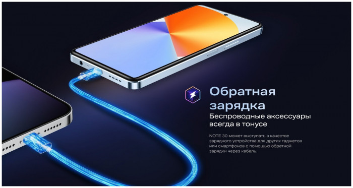 Смартфон Infinix Note 30 8/256GB Золотой EAC
