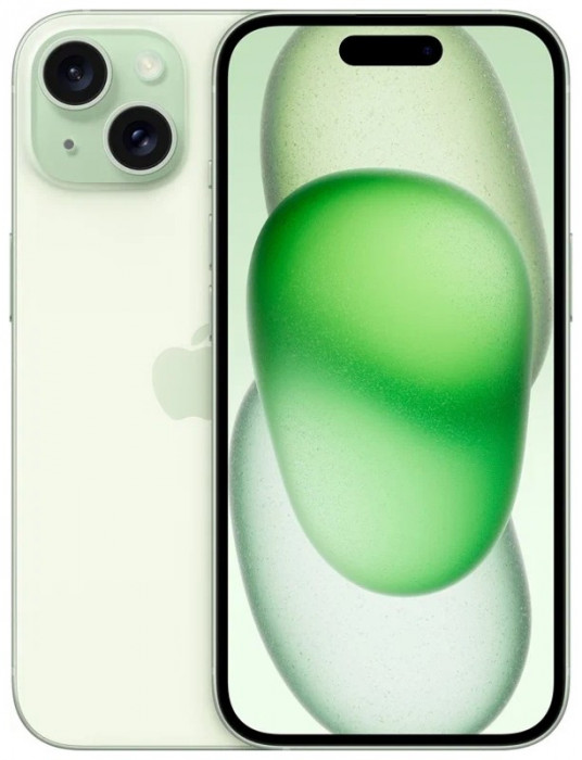 Смартфон Apple iPhone 15 128GB Зеленый (Green)  eSim