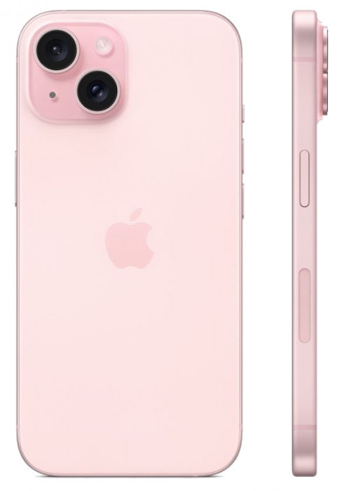 Смартфон Apple iPhone 15 128GB Розовый (Pink)