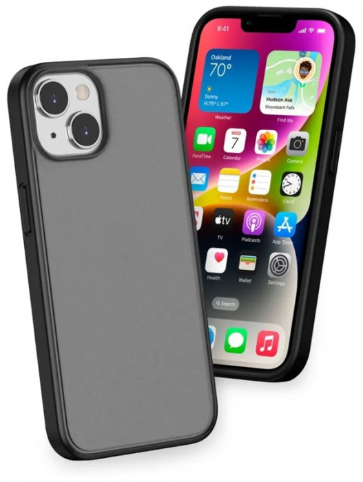 Чехол накладка Gurdini Shockproof Case with Magsafe для iPhone 14 Pro Черный (Black)
