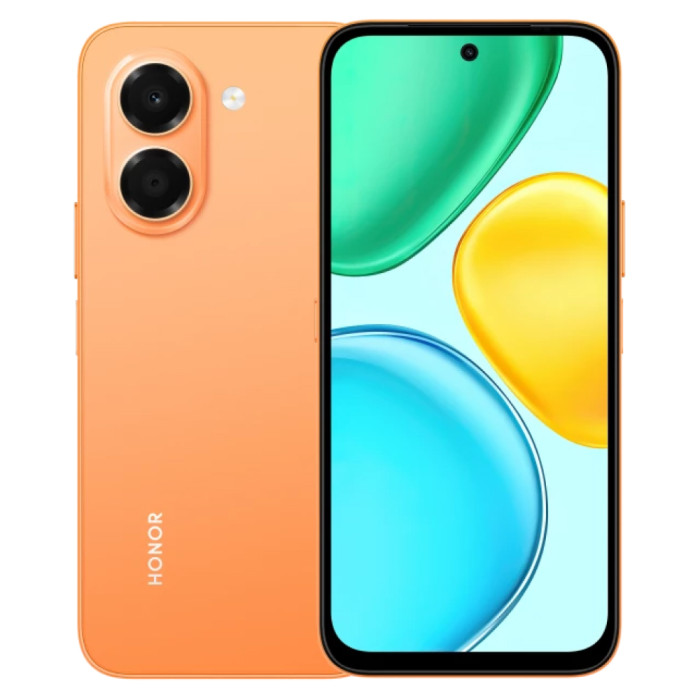 Смартфон Honor X7e 6/256GB Оранжевый (Sunrise Orange)
