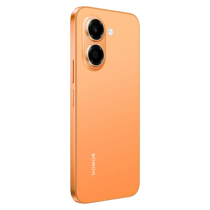 Смартфон Honor X7e 6/256GB Оранжевый (Sunrise Orange) | Фото 4 из 5