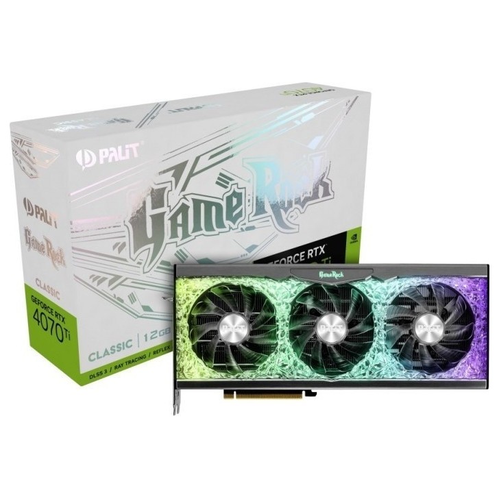 Видеокарта Palit GeForce RTX 4070 Ti GameRock Classic 12G (NED407T019K9-1046G), Retail | Фото 10 из 10