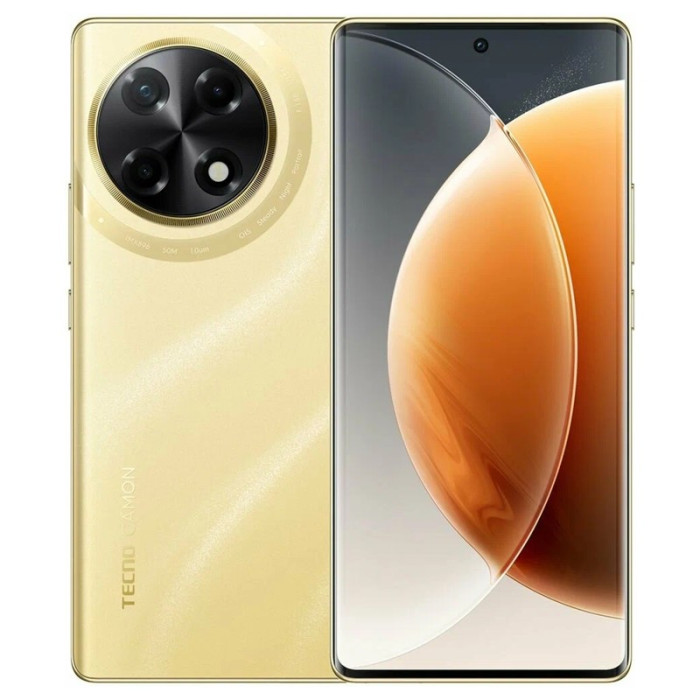 Смартфон Tecno Camon 30S 8/128GB Золотой (Dawn Gold) EAC | Фото 1 из 1