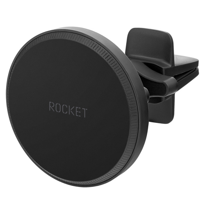 Автомобильное зарядное устройство ROCKET Pilot, MagSafe, Qi2 Чёрный