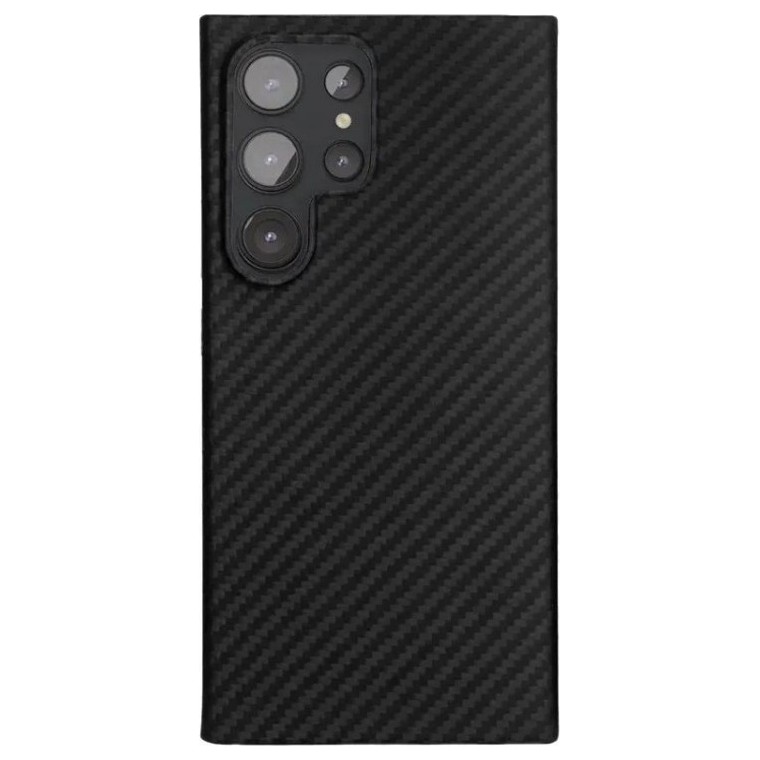 Чехол защитный VLP Cevlar Case Magsafe для Samsung Galaxy S24 Ultra Чёрный