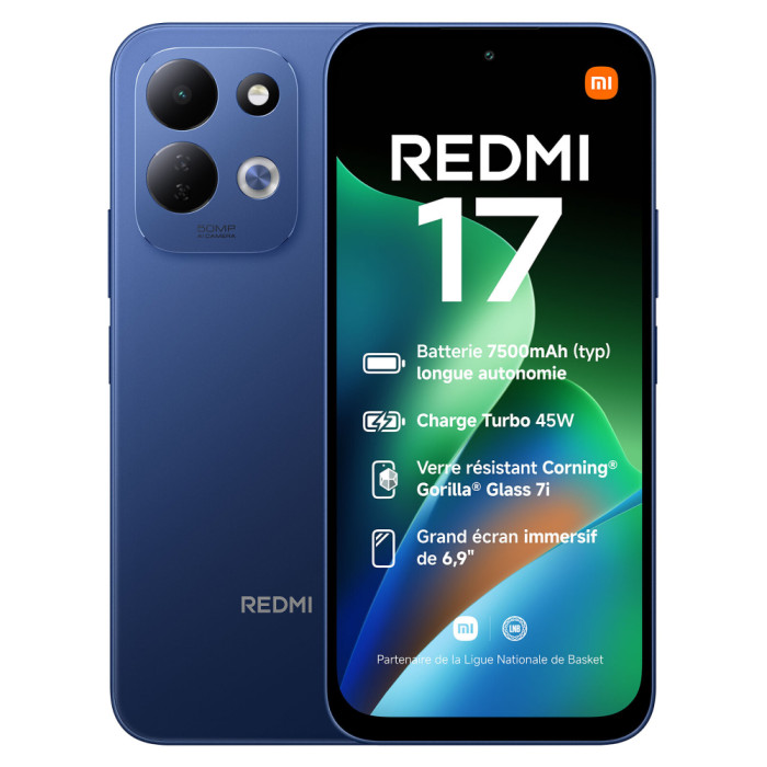 Смартфон Xiaomi Redmi 17 4G 8/256GB Синий (Deep Blue)