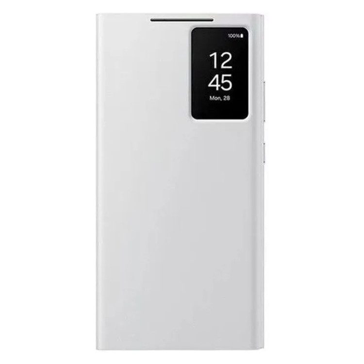 Чехол-книжка Samsung Smart View Wallet Case S24 Ultra Белый