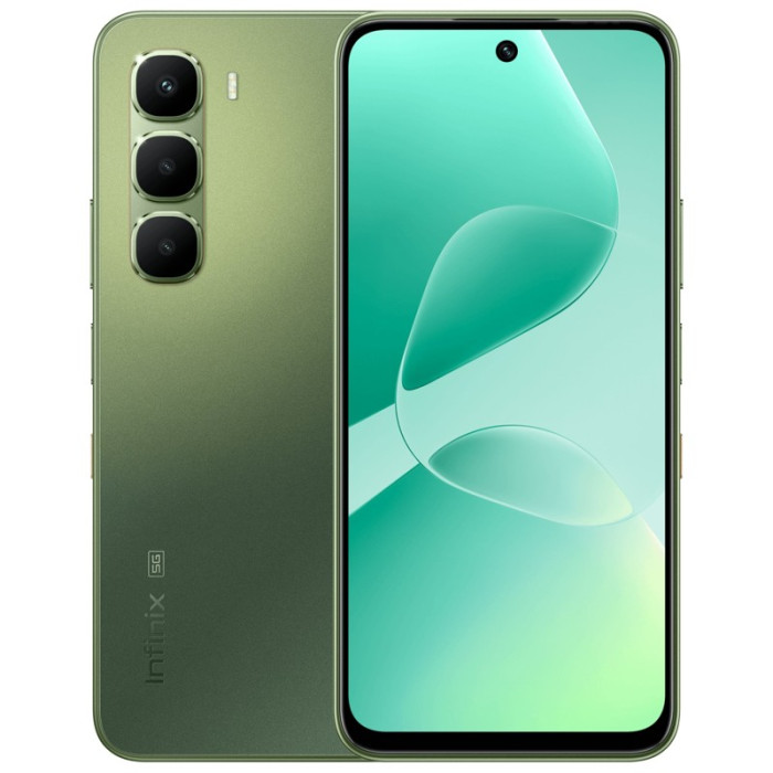 Смартфон Infinix HOT 60 5G 6/128GB Зеленый (Tundra Green) | Фото 1 из 1