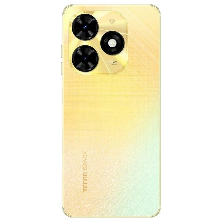 Смартфон Tecno Spark 20C 4/128GB Золотой (Alpenglow Gold) EAC | Фото 2 из 6