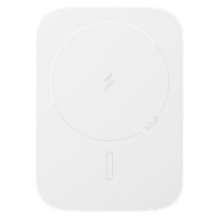 Аккумулятор внешний VLP Mag Energy 5000 mAh PD20W, USB-C, белый