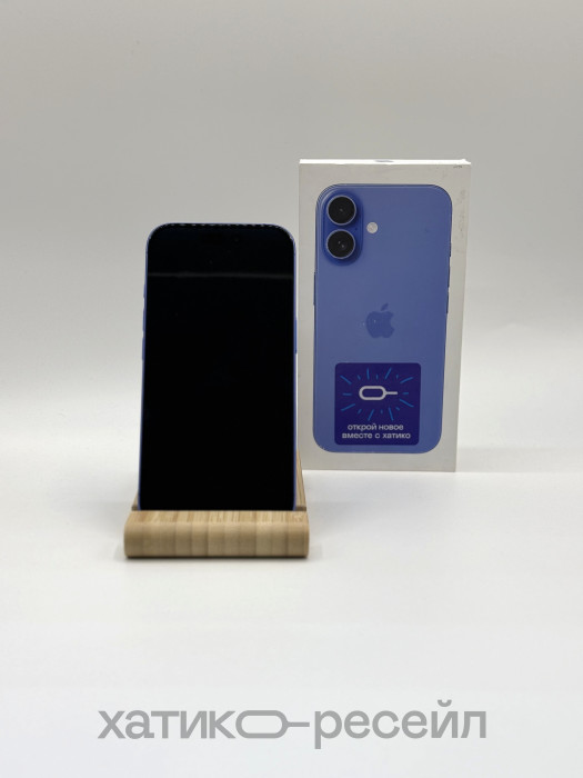 Уценка Смартфон Apple iPhone 16 256GB Ультрамарин (Ultramarine)