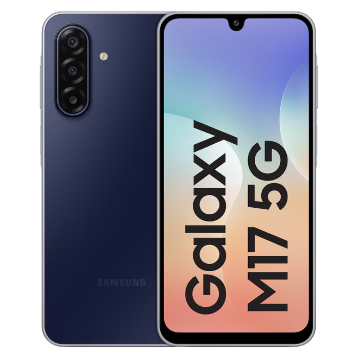 Смартфон Samsung Galaxy M17 5G 4/128GB Черный (Sapphire Black)