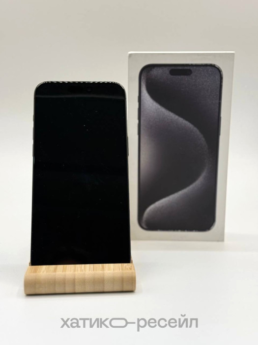 Б/у Смартфон Apple iPhone 15 Pro Max 256GB Черный Титан