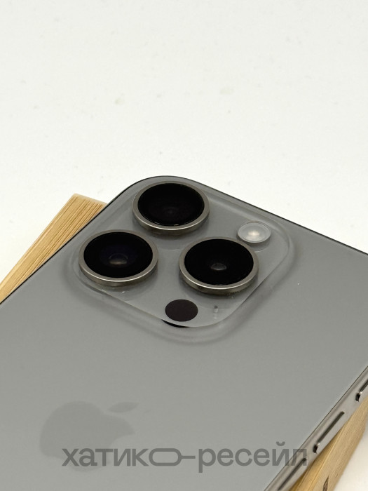 Уценка Смартфон Apple iPhone 15 Pro 128GB Титан (Natural Titanium) nano SIM + eSIM | Фото 5 из 5