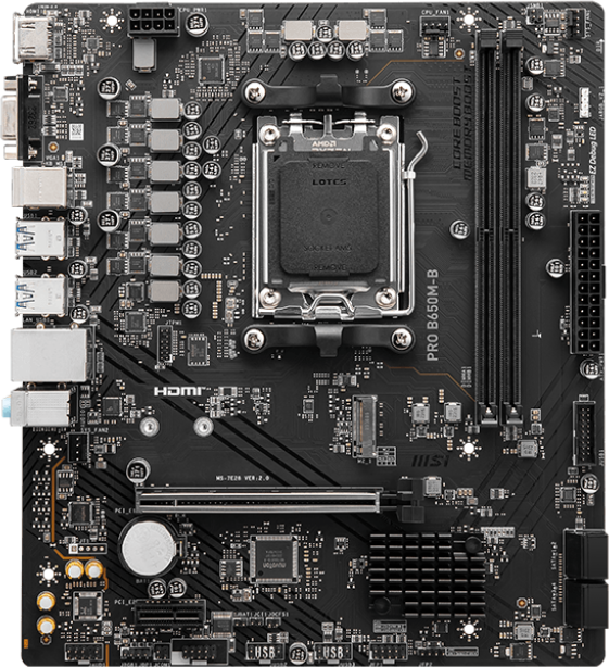 Материнская плата MSI PRO B650M-B