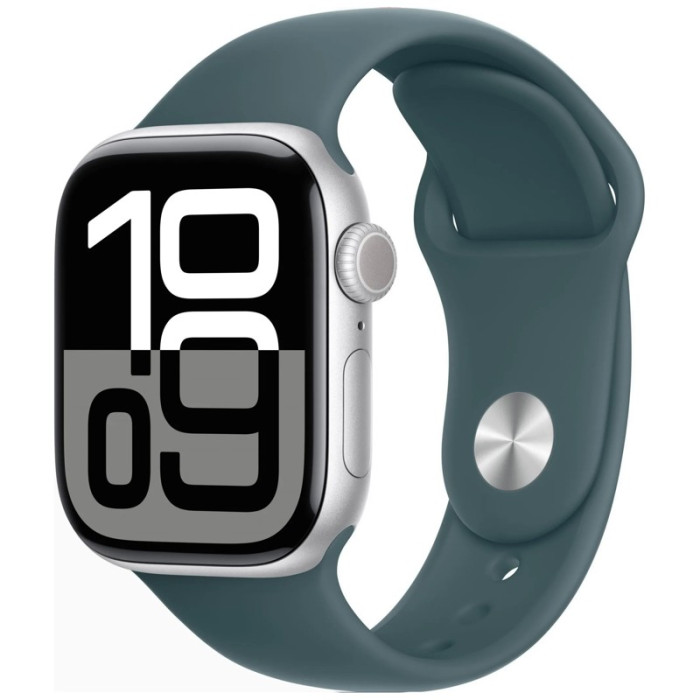Умные часы Apple Watch Series 10 42mm Aluminum Case with Sport Band Lake Green
