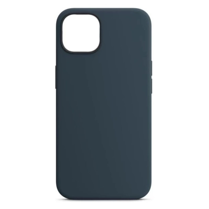 Чехол накладка Silicone Case для iPhone 14 Темно Синий | Фото 1 из 1