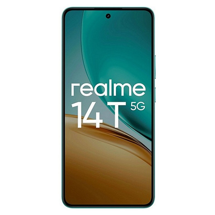 Смартфон Realme 14T 12/256GB Зеленый | Фото 2 из 3