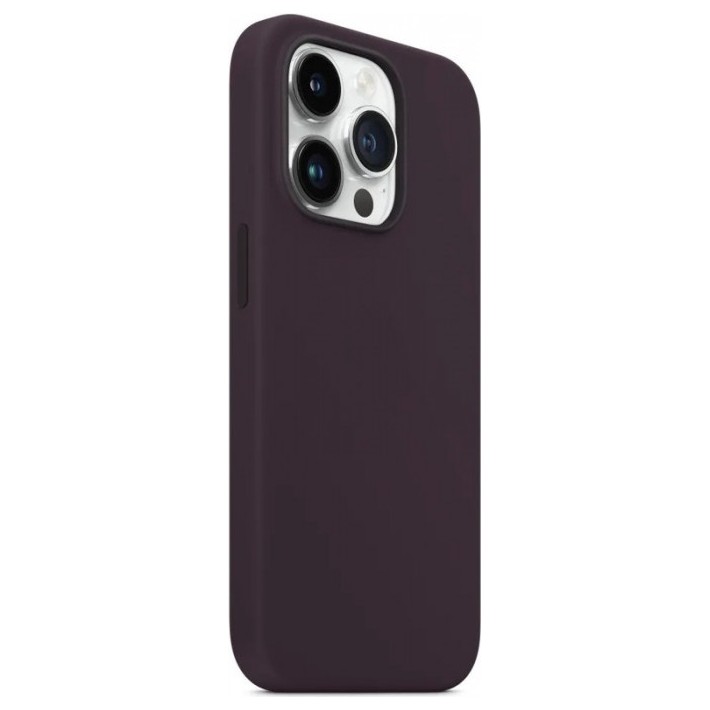 Чехол Silicone Case with Magsafe для iPhone 14 Pro Max Elderberry