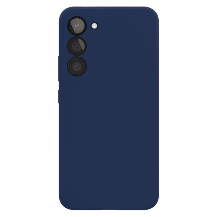 Чехол защитный VLP Aster Case с MagSafe для Samsung Galaxy S24, темно-синий