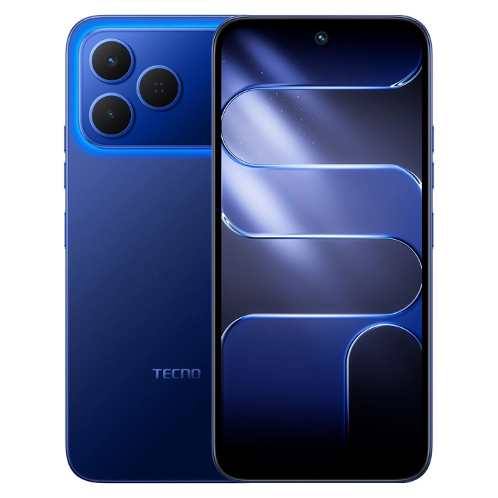 Смартфон Tecno Spark 50 8/128GB Сияющий синий (Halo Blue)