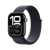 Умные часы Apple Watch Series 10 42mm Jet Black Aluminum Case with Sport Loop Ink