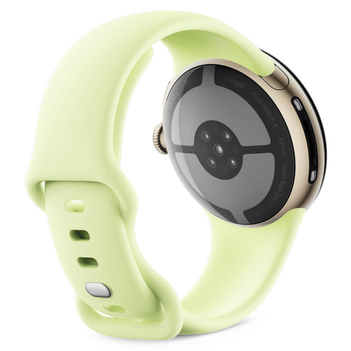 Умные часы Google Pixel Watch 4 41mm Wi-Fi Золотой/Зеленый (Champagne Gold/Lemongrass)