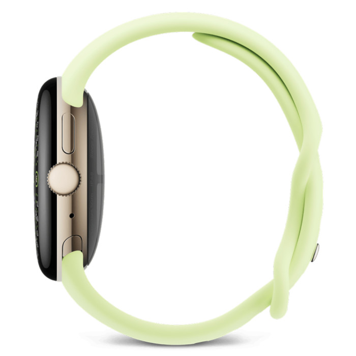 Умные часы Google Pixel Watch 4 41mm Wi-Fi Золотой/Зеленый (Champagne Gold/Lemongrass)