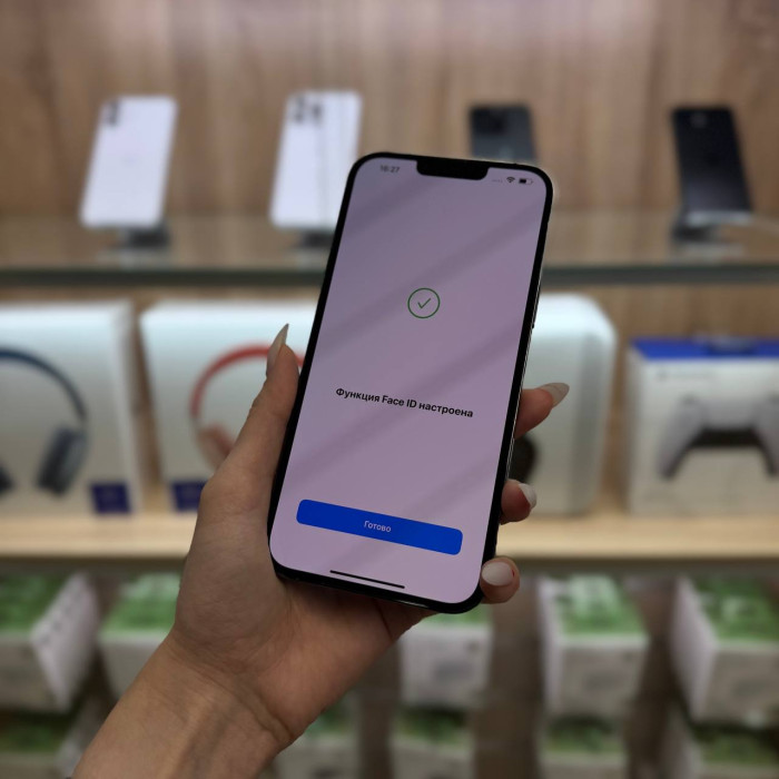 Б/у Смартфон Apple iPhone 13 Pro Max 128GB Небесно-голубой RU | Фото 5 из 5