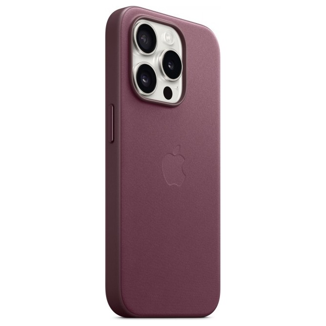 Чехол FineWoven Case MagSafe для iPhone 15 Pro Max Mulberry