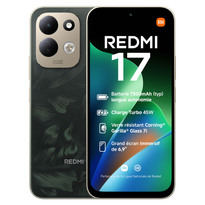 Смартфон Xiaomi Redmi 17 4G 4/128GB Зеленый (Oak Green)