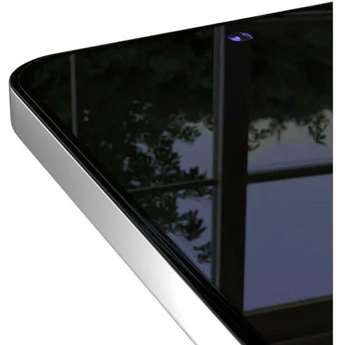 Стекло защитное 2.5D VLP Premium Shield для Samsung S25 FE/S24 FE с черной рамкой