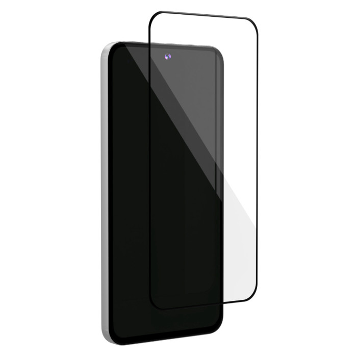 Стекло защитное 2.5D VLP Premium Shield для Samsung S25 FE/S24 FE с черной рамкой