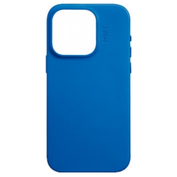 Чехол из веганской кожи с поддержкой MagSafe MOFT Snap Case MOVAS для iPhone 15 Pro Max Сапфир (Sapphire)