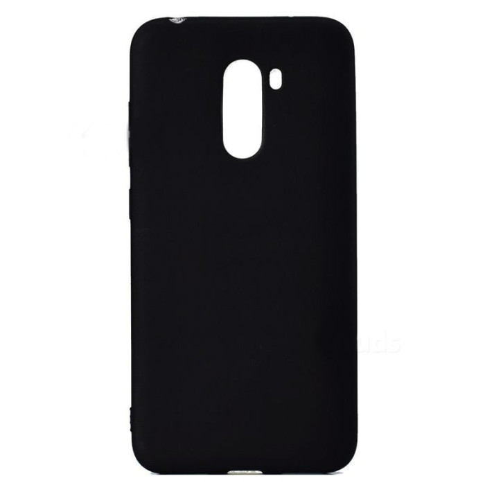 Чехол-накладка Silicone Cover для Pocophone F1 Черный | Фото 2 из 2